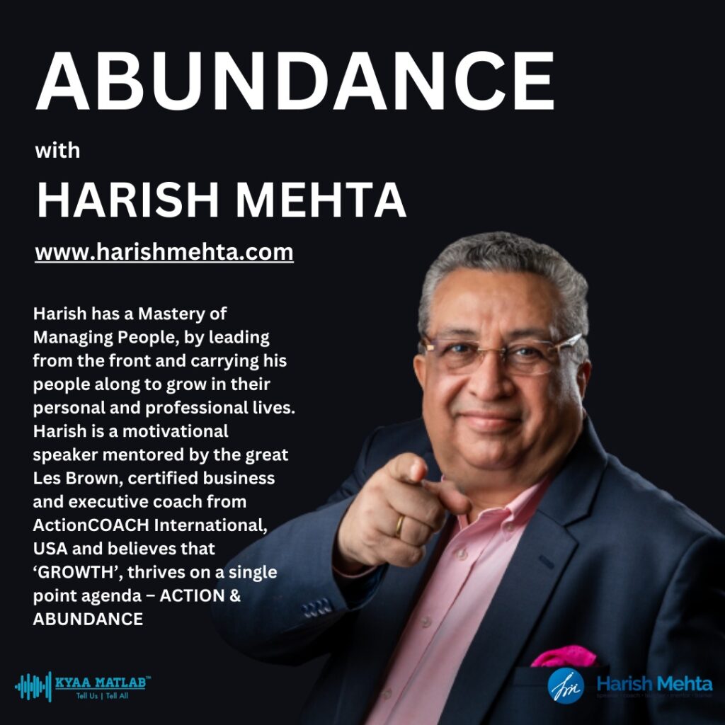 ABUNDANCE WITH HARISH MEHTA